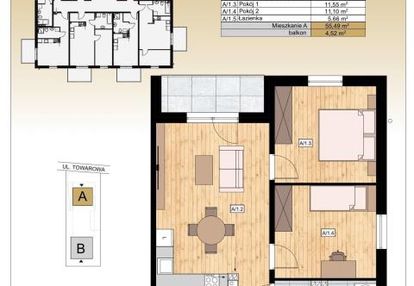 Osiedle perła centrum | 3 pok | garaż