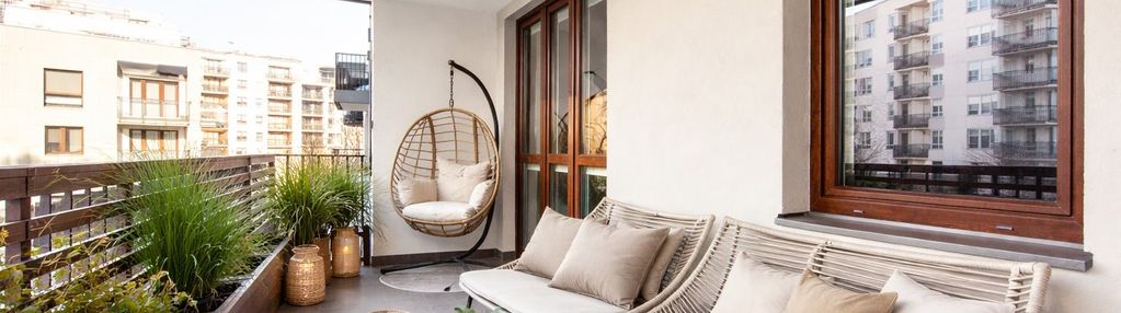 3 stylowe pokoje z tarasem, garażem i komórką