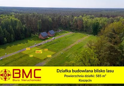 Działka 294 w koszęcinie otoczona lasami 585m2
