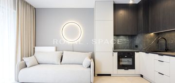 Nowoczesna kawalerka przy parku | belg