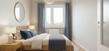 Na wynajem|2 pokoje 44m2| os. rajska jabłoń| ciche