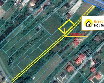 Działka z warunkami zabudowy 1000m2 staszów
