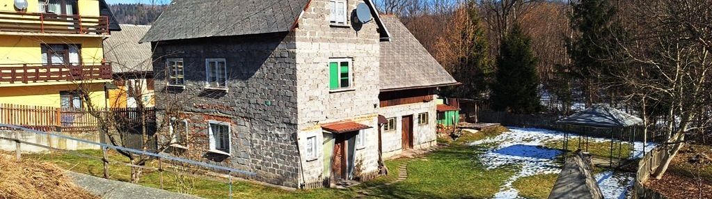 Dom przy potoku z potnacjałem rozbudowy
