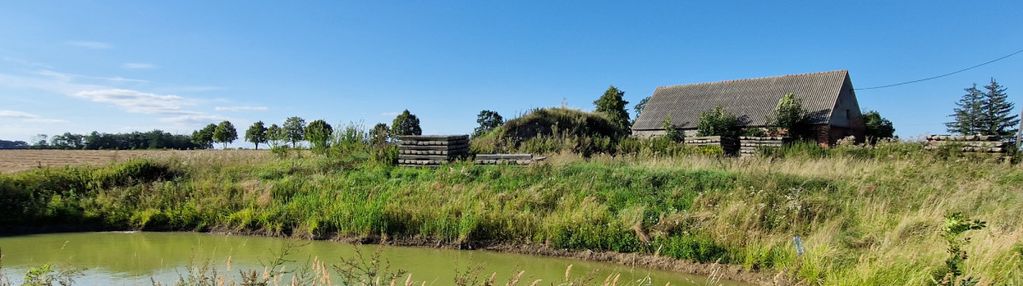 Atrakcyjna działka siedliskowa ze stawem