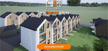 Nowe 4 pok. mieszkania, piętro + poddasze 96 m2