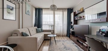 Blue city / balkon / siłownia i sauna
