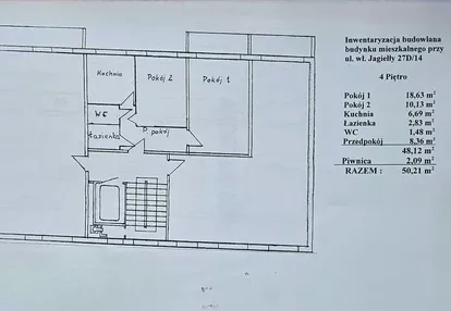 Sprzedam mieszkanie - pełna własność ul. Jagiełły