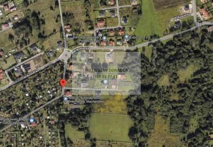 Białołęka szamocin, teren inwestycyjny z mpzp