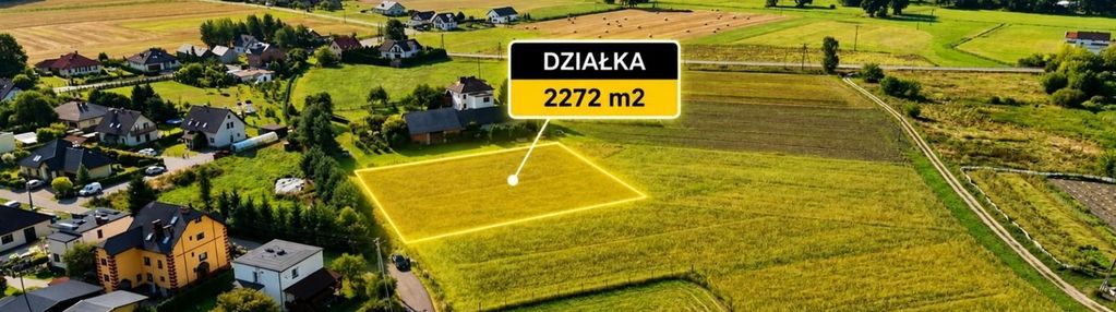 Działka 2272 m² | mpzp | możliwość podziału