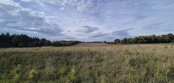 Budowlana działka z możliwością podziału w kłaczynie.