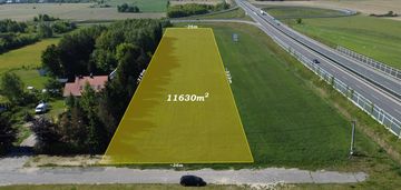 Duża działka budowlano-usługowa w gminie serock.