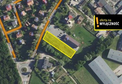 Działka dla inwestora pod mini park handlowy