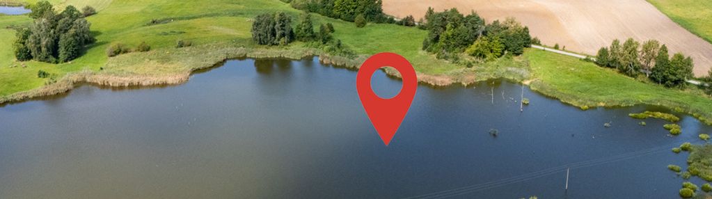 Działka z linią brzegową, mazury powiat giżycki
