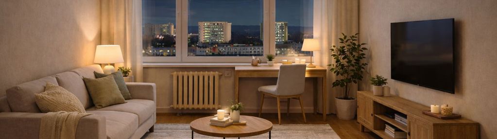 Słoneczna kawalerka do remontu