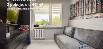 2 pokoje | balkon | centrum | 44 m2