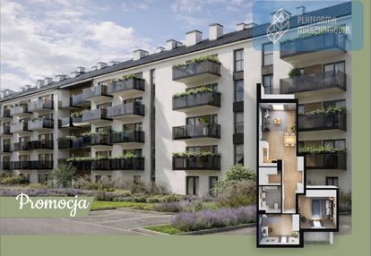 Promocja! funkcjonalne 3 pokoje z dwiema loggiami