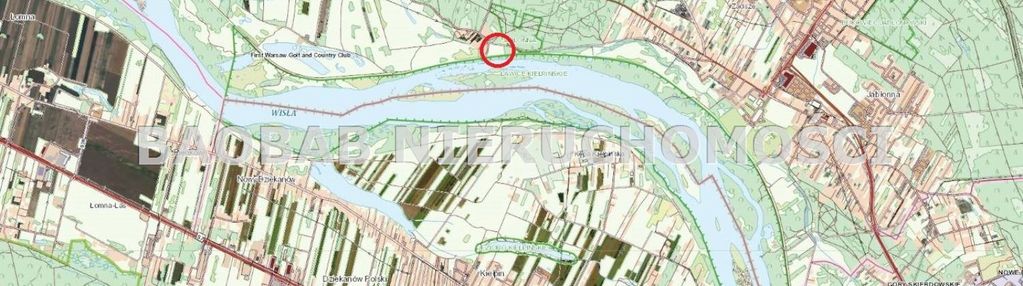 Działki budowlane w rajszewie nad wisłą