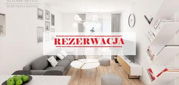 Rezerwacja/ realizacji 08.2025/mieszkanie 2pok, /40,80m2 + ogród/księże wielki