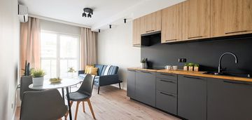 Nowoczesne 2 pok  studio z klimatyzacją