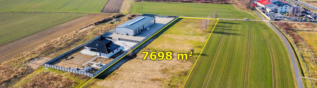 Działka usługowo-budowalna w kruszynie