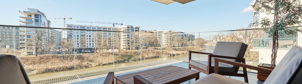 3-pokojowy apartament z tarasem z widokiem na odrę