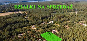 Piękna działka pod lasem sucha rzeczka