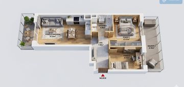 ⭐tarasy 14m | promo | dwustronne| 2026 | metro ⭐0%