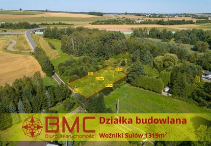 Działka budowlana pod lasem woźniki sulów