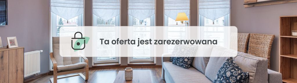 Na wynajem 2-pokojowe mieszkanie z garażem!