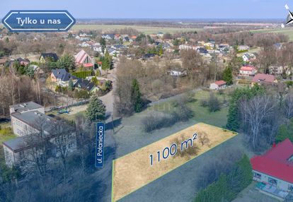 Działka 1100 m² pod dom lub usługi wyczerpy.