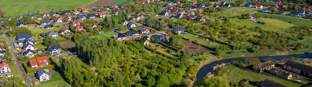 Duża działka budowlana, zabudowa mieszkaniowa