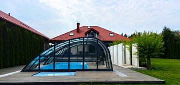Azyl premium: klima, basen 3x8m2 + obiekt 560 m²