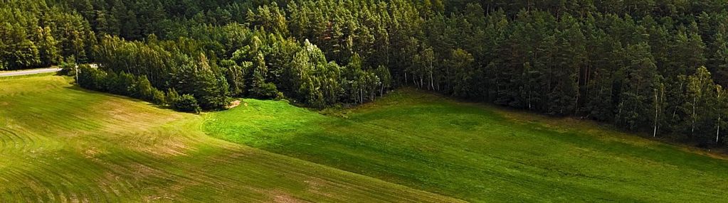 Działka budowlana w pobliżu jeziora.