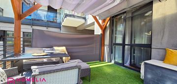 Umeblowane - 3 pokoje-taras 35m2- klonowa 95a