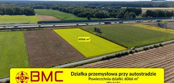 Działka przemysłowa woźniki 6066m2