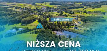 Malownicza działka budowlana z widokiem na staw