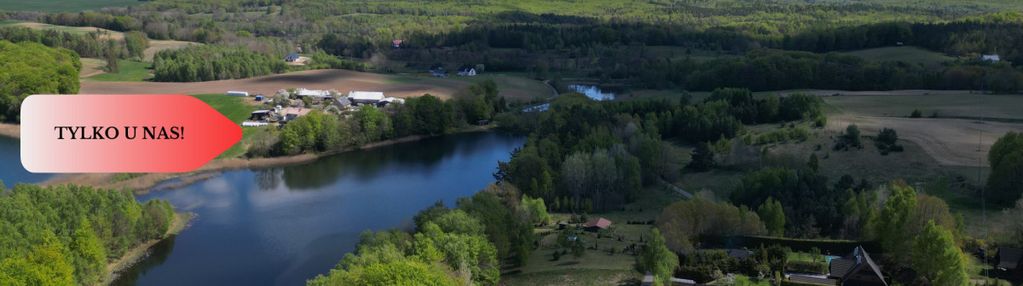 Działka nad jeziorem jeleń
