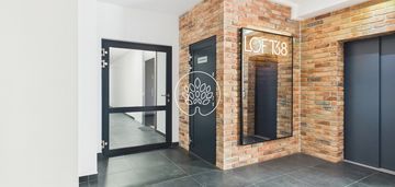 Nowoczesny loft 3 pokoje, 58 m², stan deweloperski