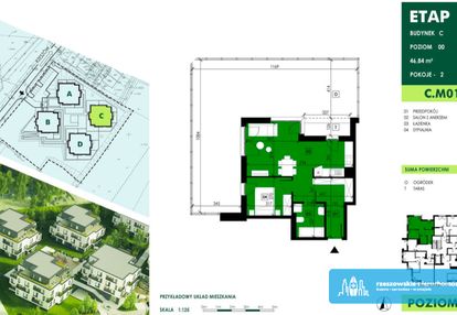 Ostania szansa! 2 pokoje + 72 m2 ogród / 2024