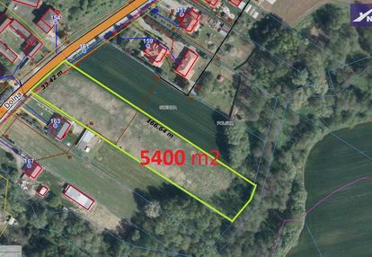 Działka z wydanymi warunkami zabudowy.