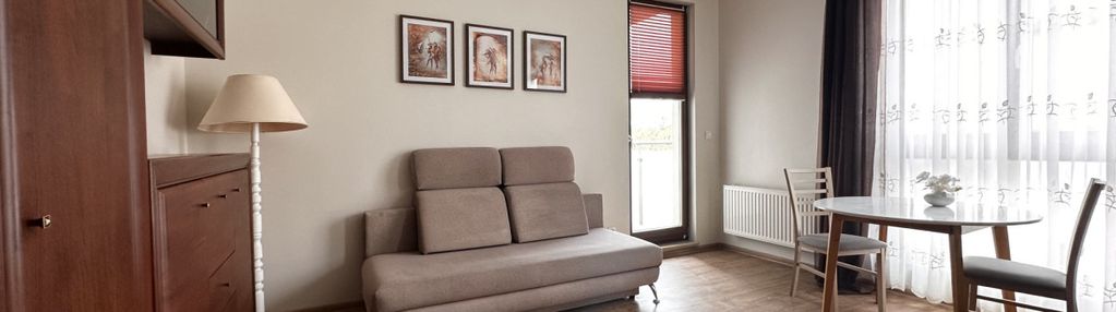 Jasne przestronne mieszkanie/balkon
