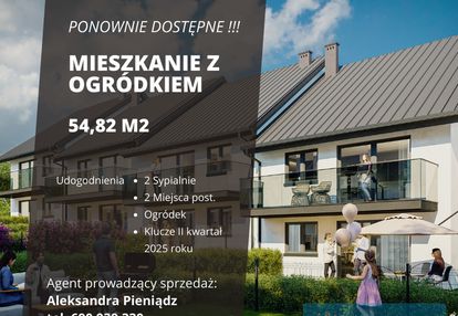 -> ponownie dostępne <- mieszkanie z ogródkiem