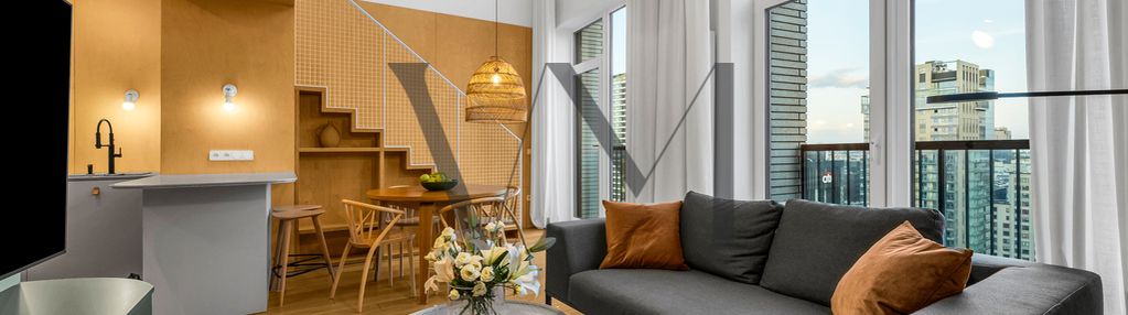 Penthouse z antresolą – browary warszawskie