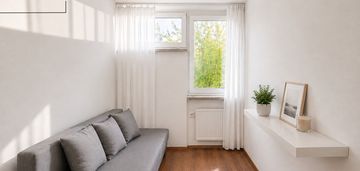 2 osobne pokoje | 39 m² | plac bankowy | metro