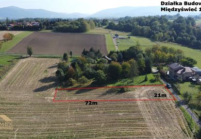 Działka budowlana 1556 m² międzyświeć