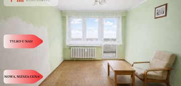 Jasne 2 pokoje z balkonem – świecie. do remontu.