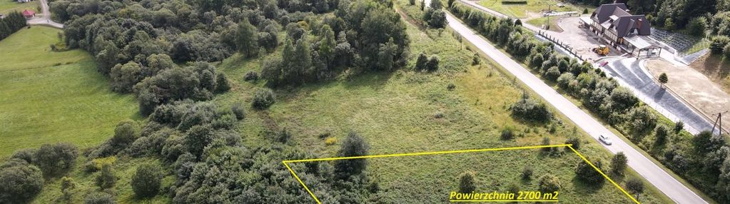 Ropa jezioro klimkowskie działka usługi 2700 m2