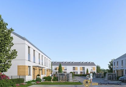 Szereg z ogrodem w spokojnej okolicy