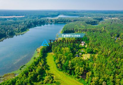 Działka z linią brzegową 1,6 ha zabudowana domem