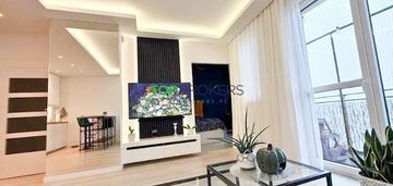 Przestronne 2  pokoje, klimatyzacja, loggia, garaż